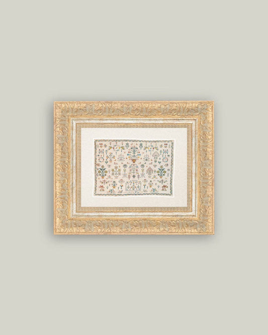 Griet Ruwen Tapestry Sampler Framed Art