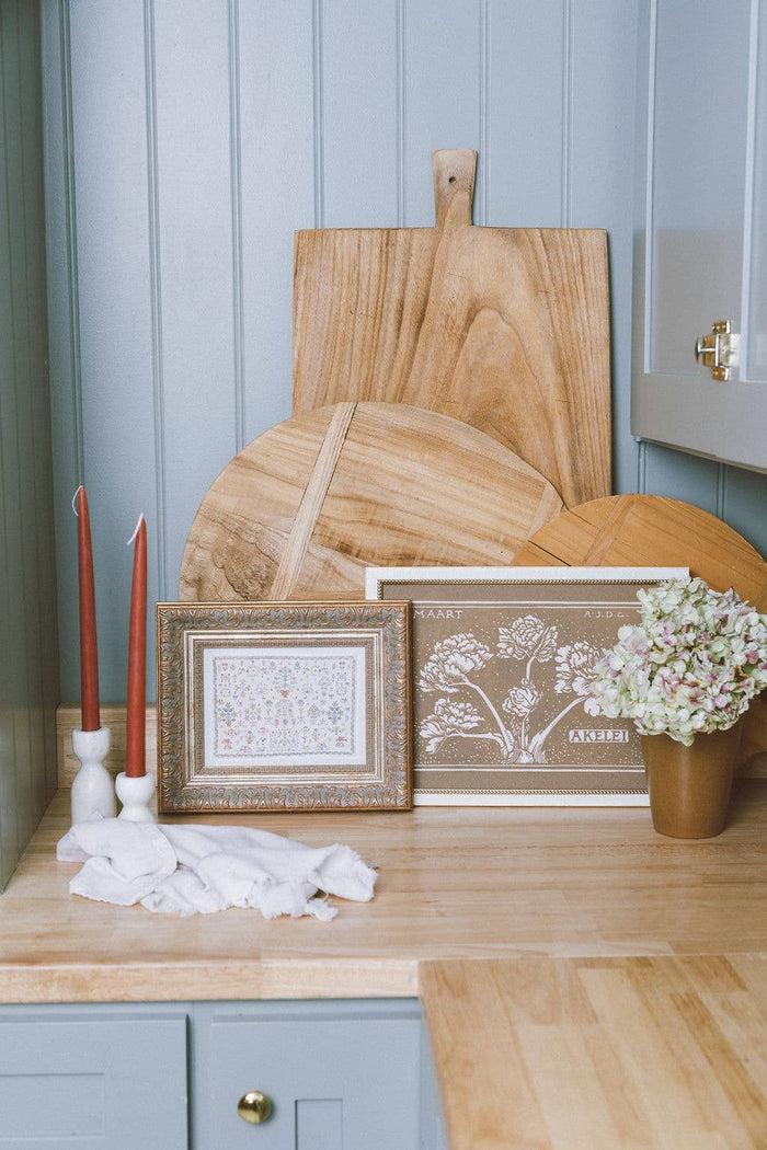 Griet Ruwen Tapestry Sampler Framed Art
