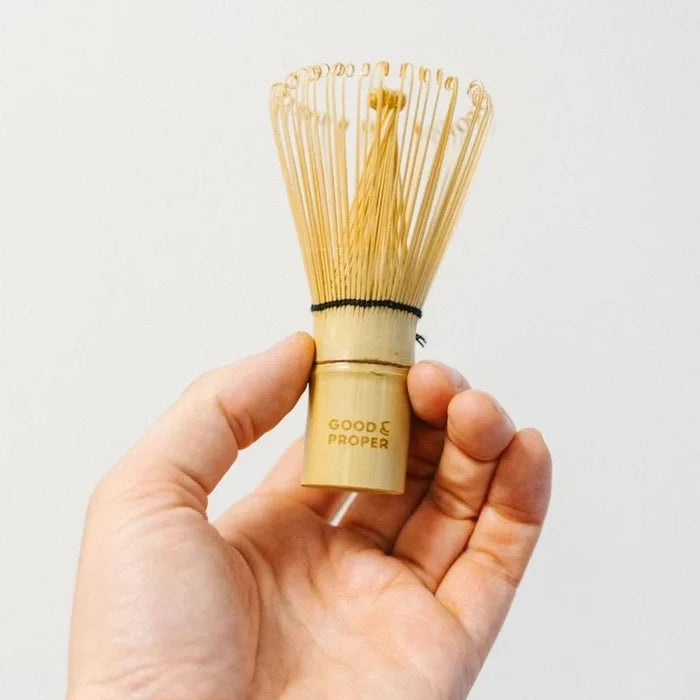 GOOD & PROPER TEA Handcrafted Bamboo Matcha Whisk in Kuwait - Waha Lifestyle