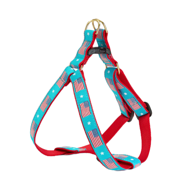 FLAG-DAY-DOG-HARNESS