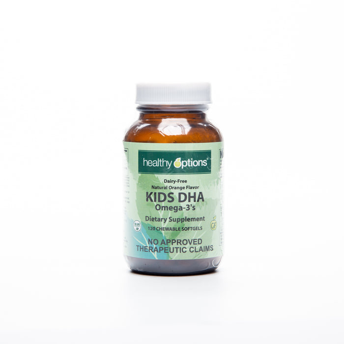Healthy Options Kids DHA Omega-3 120 Chewable Softgels