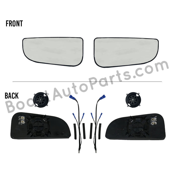 Heated Lower Glass - Dodge Ram Tow Mirror Upgrade Kit (4th & 5th Gen Style Mirrors)