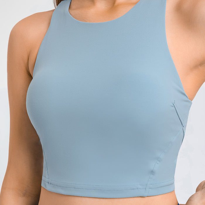 High Neckline Sports Bra for Women