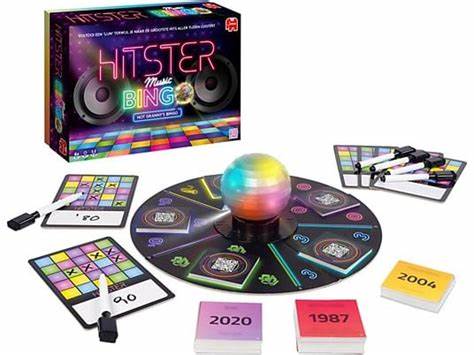 Hitster Music Bingo Game