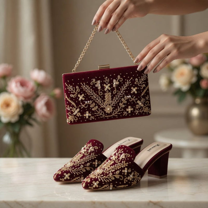 HMC-240-Maroon (Combo Set)