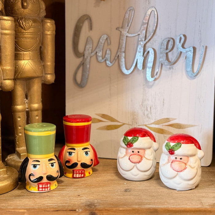 Holiday Salt & Pepper Shakers
