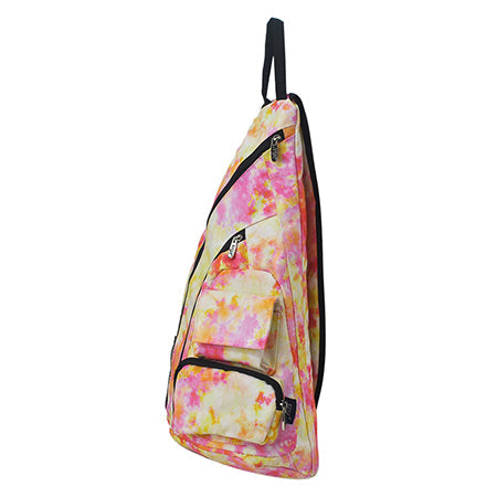 !HOT DEAL! Tropical Tie Dye NGIL Sling Backpack
