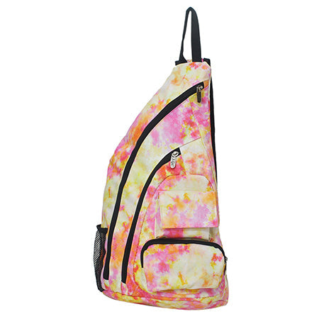 !HOT DEAL! Tropical Tie Dye NGIL Sling Backpack