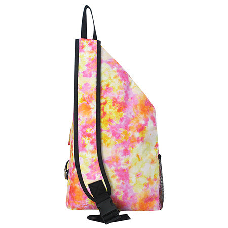 !HOT DEAL! Tropical Tie Dye NGIL Sling Backpack