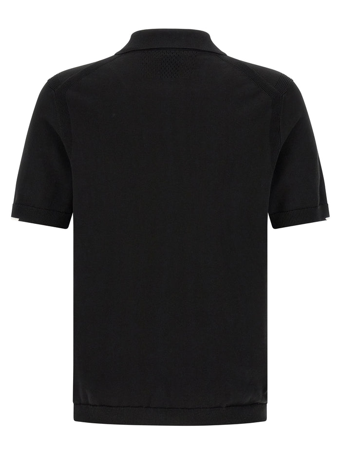 Hugo Boss Black Cotton Polo Shirt