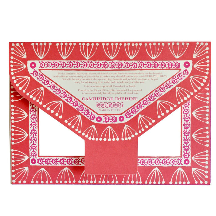 Hurray Hurray Banner | Cambridge Imprint