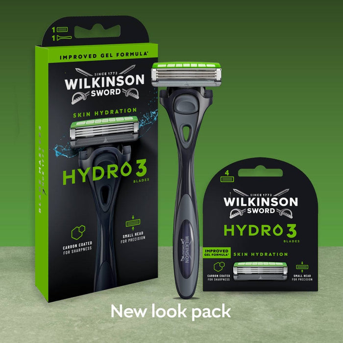 Hydro 3 Men’s Razor Blade Refills 4 pack