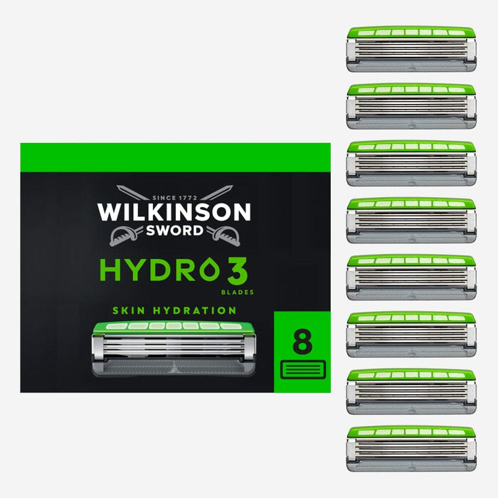 Hydro 3 Men’s Razor Blade Refills 4 pack