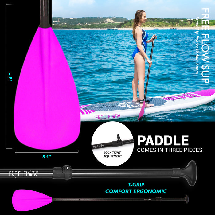 Inflatable Paddle Board, Stable Design, Non-Slip EVA Deck Pad, Teal