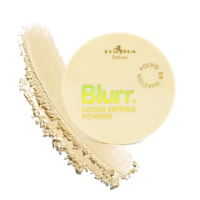 Italia Deluxe - Blurr. Loose Setting Powder-Yellow & Pink