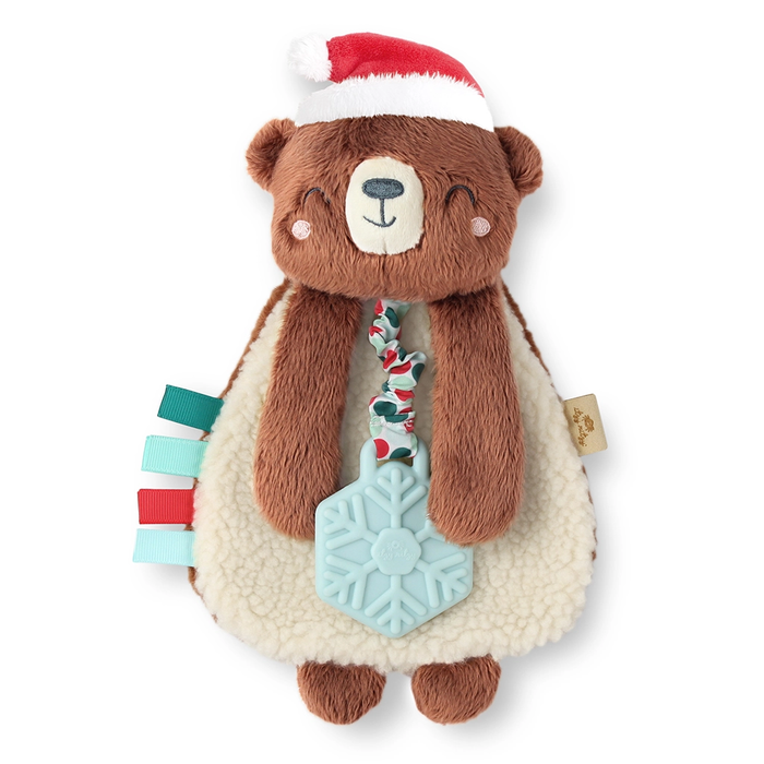 Itzy Ritzy Itzy Lovey Holiday Plush with Teether - Bear