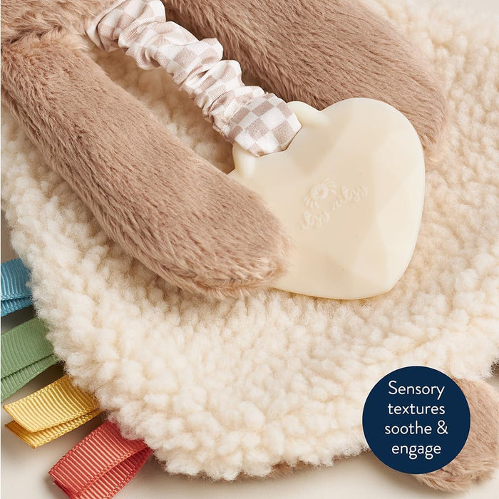 Itzy Ritzy Itzy Lovey Plush with Teether - Bear