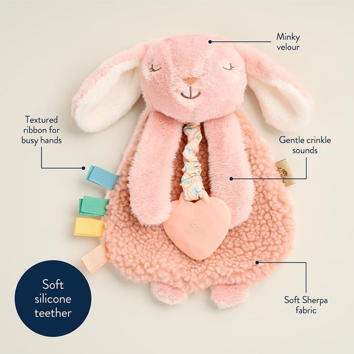 Itzy Ritzy Itzy Lovey Plush with Teether - Bunny