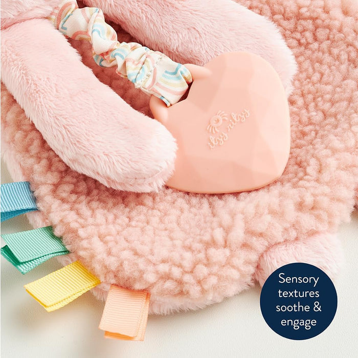 Itzy Ritzy Itzy Lovey Plush with Teether - Bunny