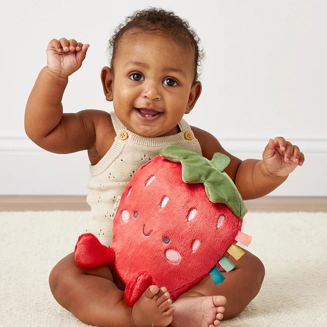 Itzy Ritzy Sweetie Snuggles Plush - Bonnie the Strawberry