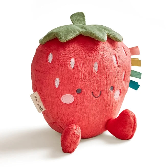 Itzy Ritzy Sweetie Snuggles Plush - Bonnie the Strawberry