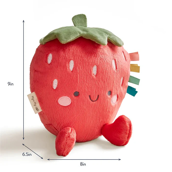 Itzy Ritzy Sweetie Snuggles Plush - Bonnie the Strawberry