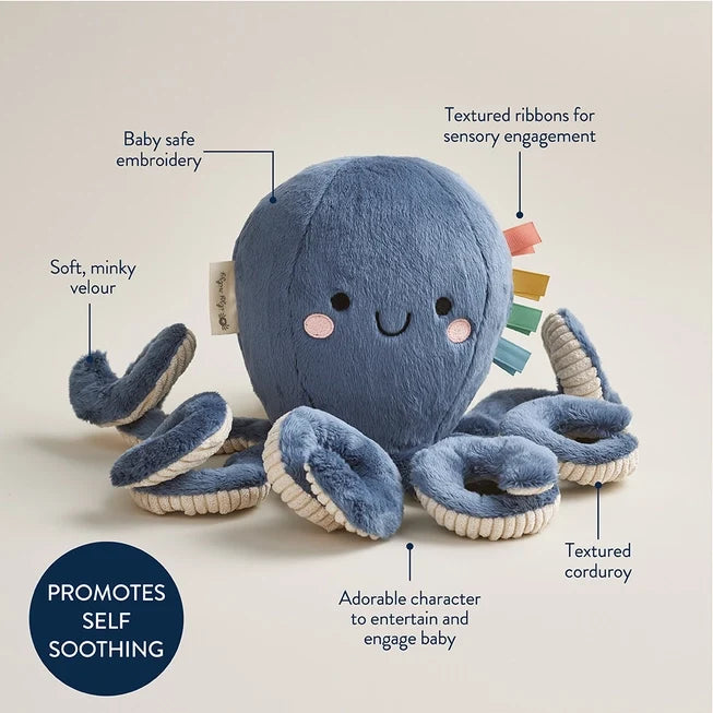 Itzy Ritzy Sweetie Snuggles Plush - Ollie the Octopus