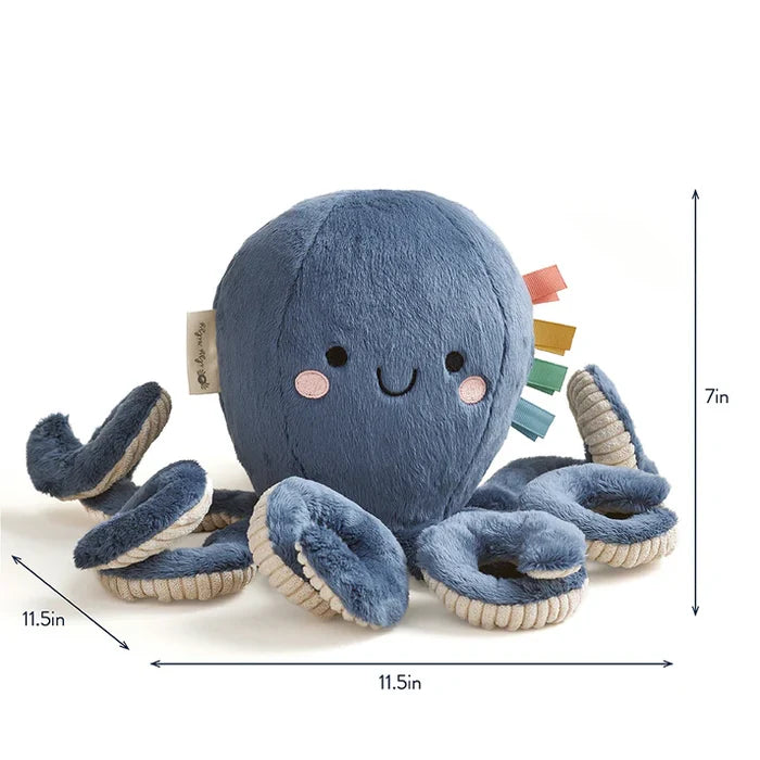 Itzy Ritzy Sweetie Snuggles Plush - Ollie the Octopus