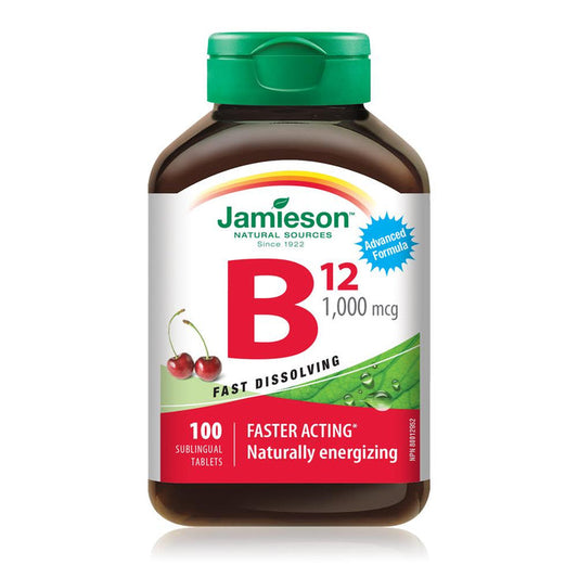 Jamieson: Vitamin B12 Fast Dissolving Tablets