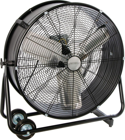 JetFan Adjustable Tilt Drum Fan, 24" 8050 CFM