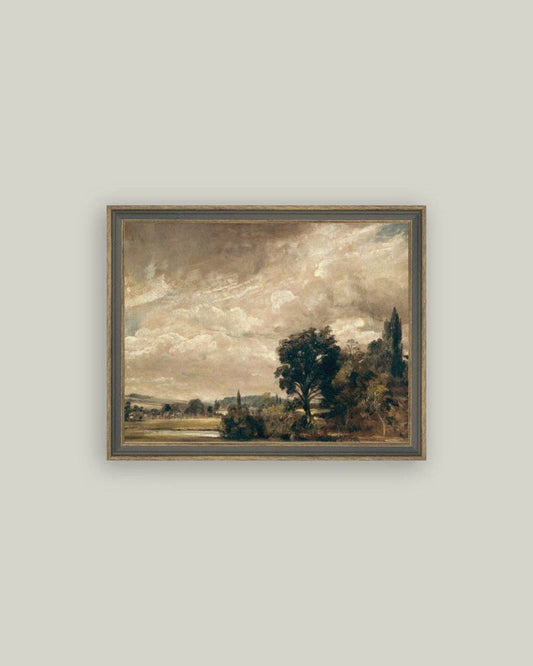 John Constable The Fisher's House Framed Art