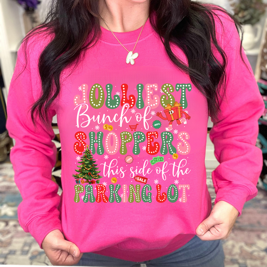 Jolly Shoppers Graphic Crewneck