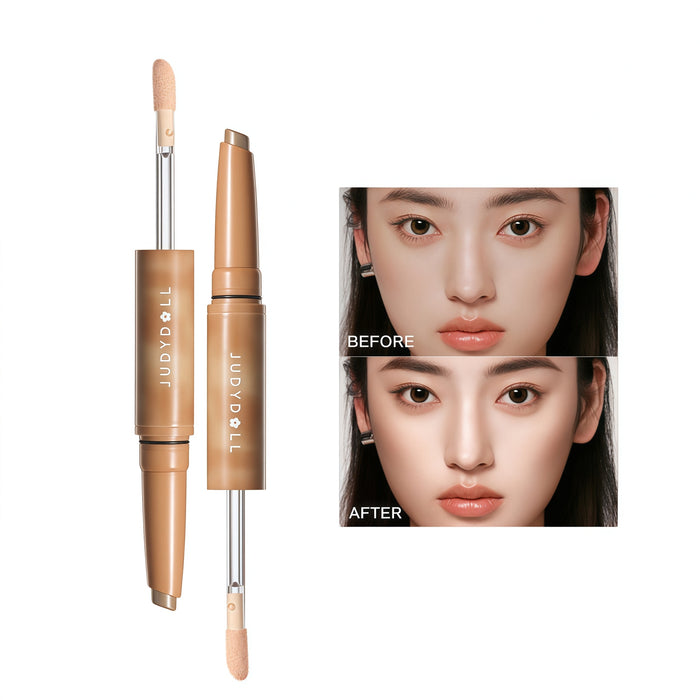 JUDYDOLL Long-wear Double-head Highlight & Contour Pen T5844