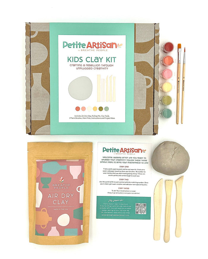 Kids Clay Kit- Nurturing Creativity Beyond the Screen | Breathe People