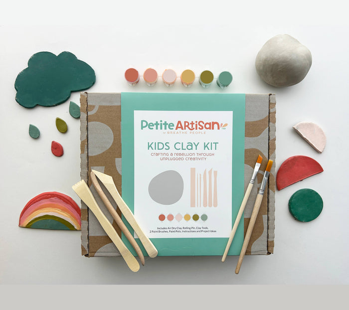 Kids Clay Kit- Nurturing Creativity Beyond the Screen | Breathe People
