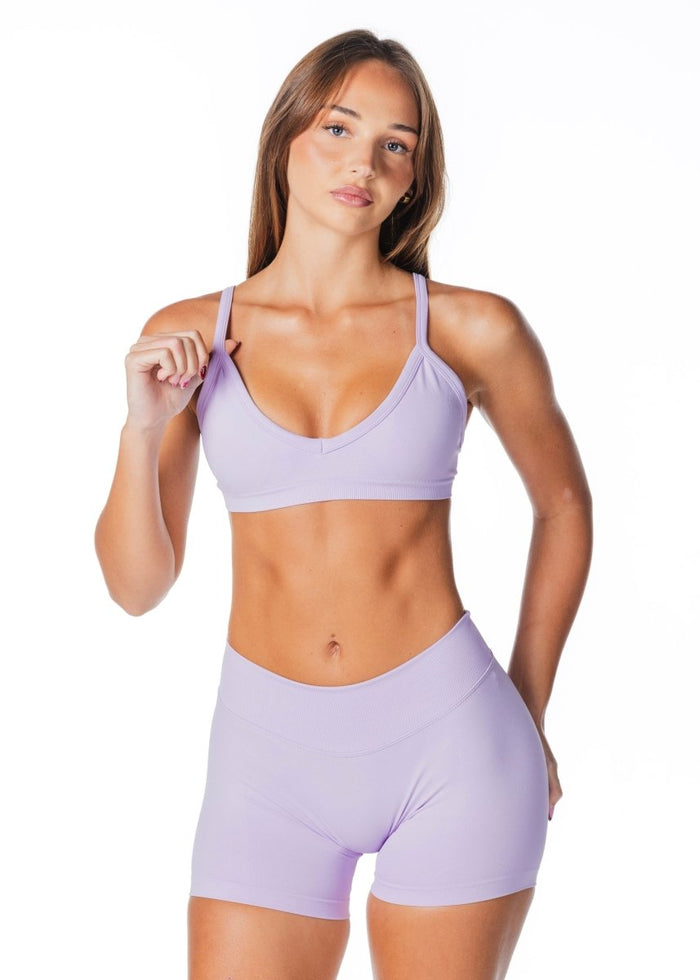 Kikiva Scoop Dynamic Shorts - Baby Lilac - Kikiva Collection