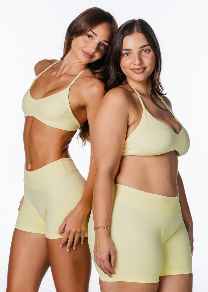 Kikiva Scoop Dynamic Shorts - Baby Yellow - Kikiva Collection