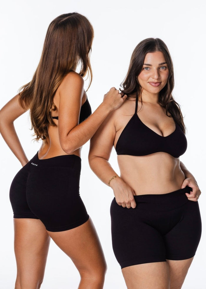 Kikiva Scoop Dynamic Shorts - Black - Kikiva Collection