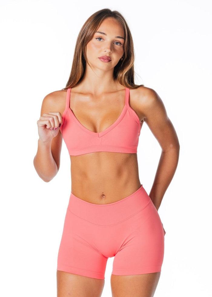 Dynamic 'Kayla' Crop - Blossom Pink - Kikiva Collection