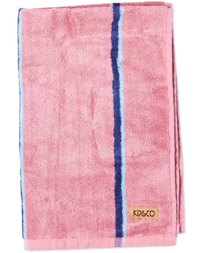 KIP & CO HAND TOWEL | Blushing Stripe - Darling & Domain