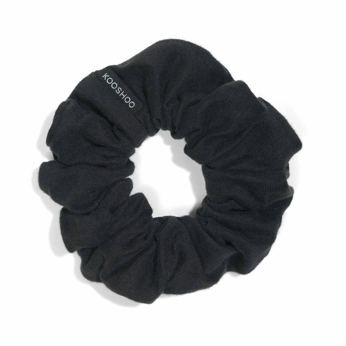 Kooshoo Plastic-Free 3-in-1 Bow Scrunchie - Black