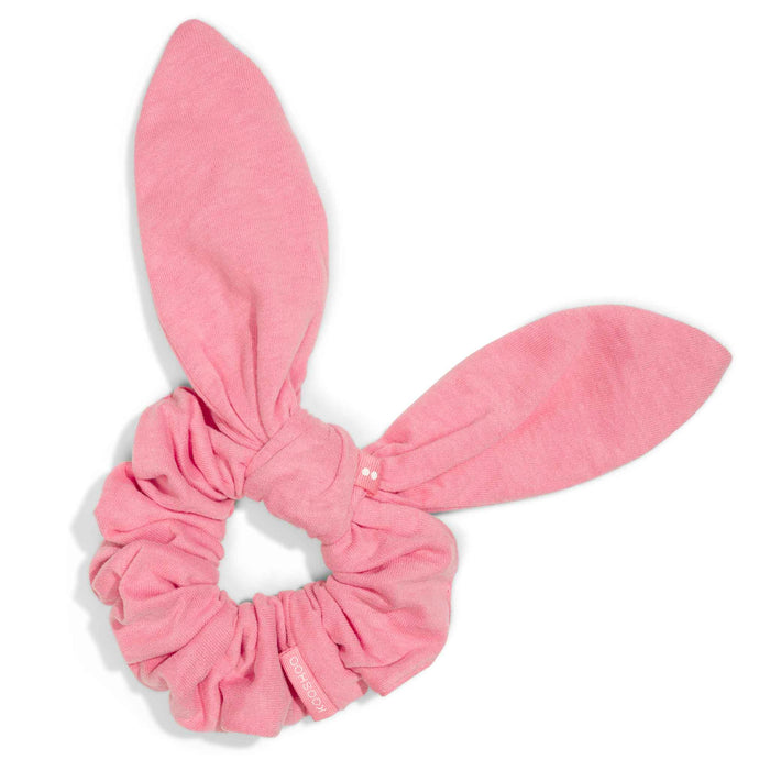 Kooshoo Plastic-Free 3-in-1 Bow Scrunchie - Flamingo