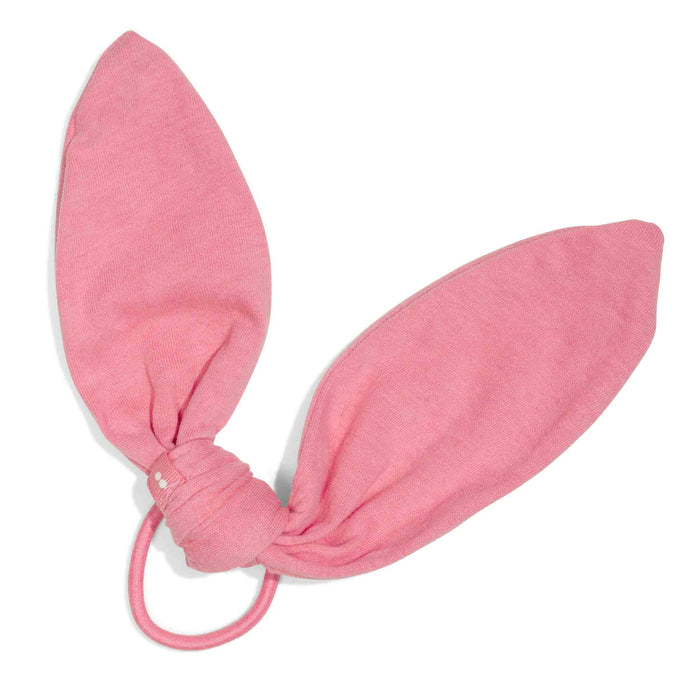 Kooshoo Plastic-Free 3-in-1 Bow Scrunchie - Flamingo