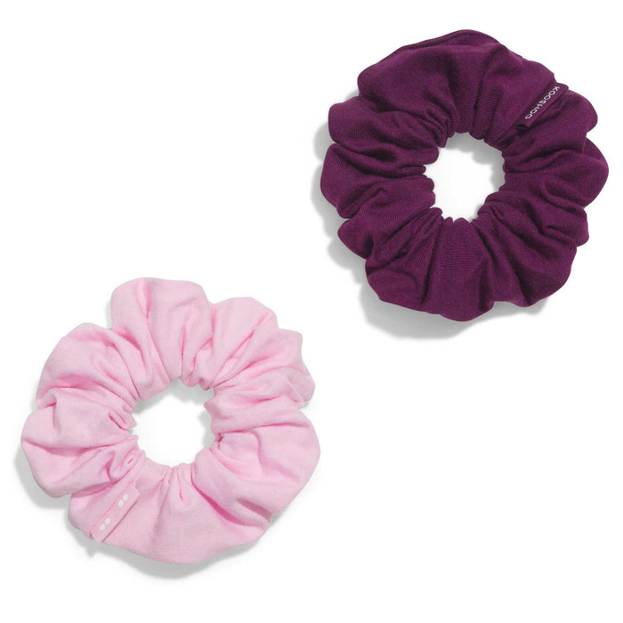 Kooshoo Plastic-Free Scrunchies - Pink Beet