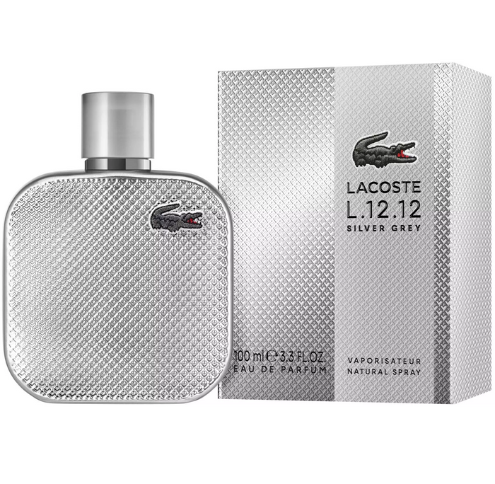 L.12.12. Silver Grey Eau de Parfum 3.4 oz.