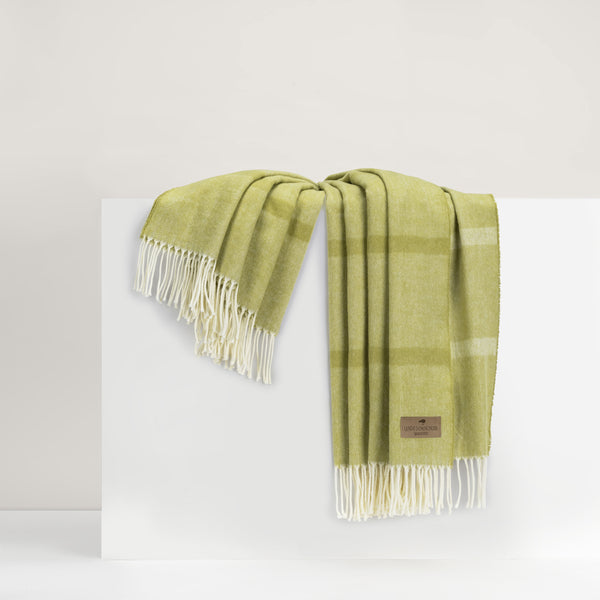 Lands Downunder Montauk Stripe Herringbone Throw
