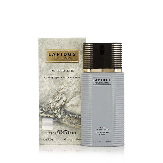 Lapidus Pour Homme Eau de Toilette 3.33 oz – Luxurious Woody Aromatic Fragrance for Men