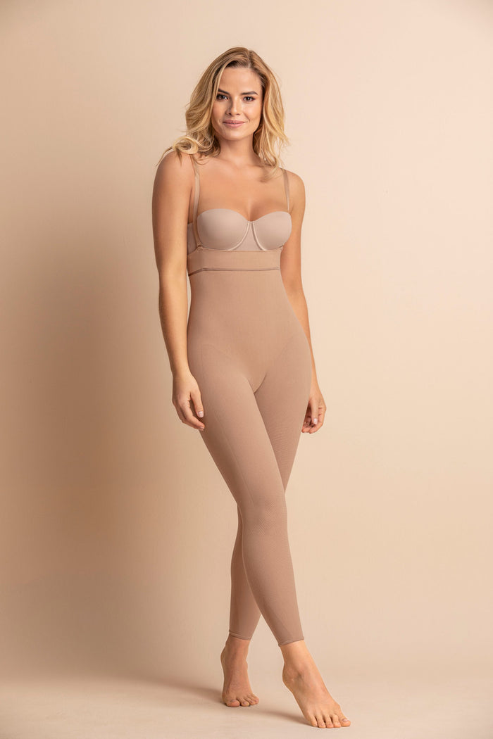 Leonisa Invisible Body Shaper with Leg Compression and Butt Lifter