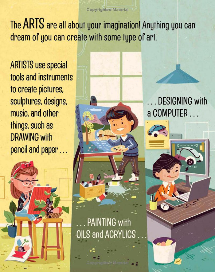 Little Leonardo's Fascinating World of The Arts Book