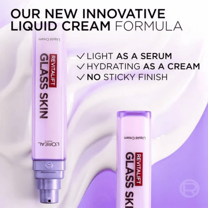 L'Oréal Paris Revitalift Filler Glass Skin Liquid Cream 50ml